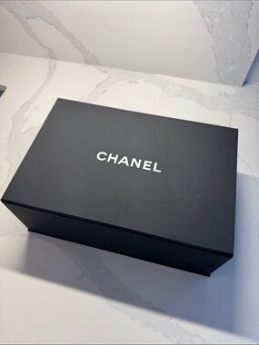 CHANEL Black Box and dust bag